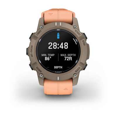 Умные часы Garmin Descent G2 Paloma with Shell Pink Band (010-02986-01)