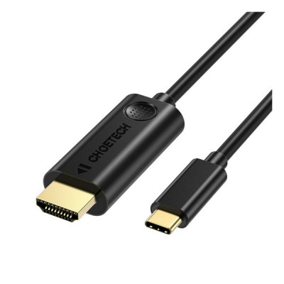 Кабель Choetech USB Type-C to HDMI Cable 3 м (XCH-0030) Black / Черный