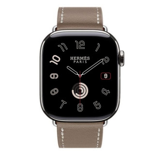 Apple Watch Series 11 Hermes 42 mm Single Tour Etoupe
