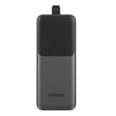 Внешний аккумулятор Ugreen PB723 20000 mAh 130W со встроенным кабелем (55365B) серый космос
