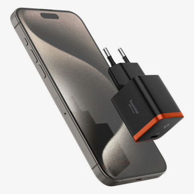 Сетевое зарядное устройство Spigen ArcStation Essential Wall Charger 30W (ACH08448) Black