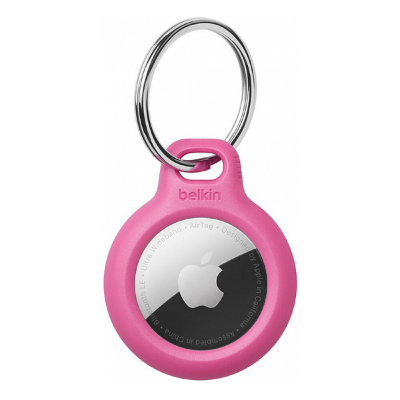 Чехол Belkin для Apple AirTags Secure Holder Key Ring Pink (F8W973btPNK)