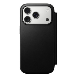 Чехол Nomad Modern Leather Folio для iPhone 17 Pro (NM014193858) Black