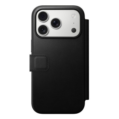 Чехол Nomad Modern Leather Folio для iPhone 17 Pro (NM014193858) Black
