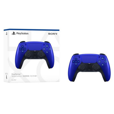 Беспроводной геймпад PlayStation DualSense для PS5 (Cobalt Blue)