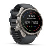 Garmin Fenix 9 Pro 47 мм Titanium with Graphite/Black Silicone Band (010-04336-25)