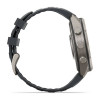 Garmin Fenix 9 Pro 47 мм Titanium with Graphite/Black Silicone Band (010-04336-25)