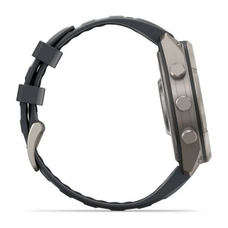 Garmin Fenix 9 Pro 47 мм Titanium with Graphite/Black Silicone Band (010-04336-25/010-04336-26)