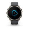 Garmin Fenix 9 Pro 47 мм Titanium with Graphite/Black Silicone Band (010-04336-25)