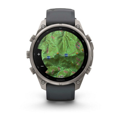 Garmin Fenix 9 Pro 47 мм Titanium with Graphite/Black Silicone Band (010-04336-25)