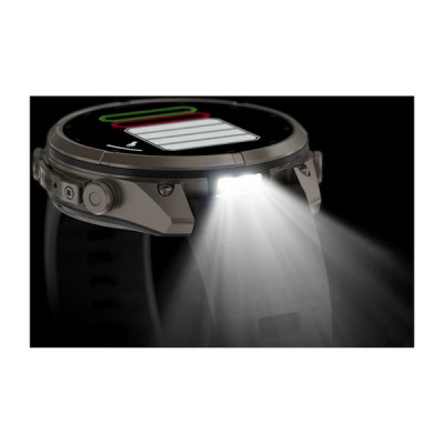 Garmin Fenix 9 Pro 47 мм Titanium with Graphite/Black Silicone Band (010-04336-25)