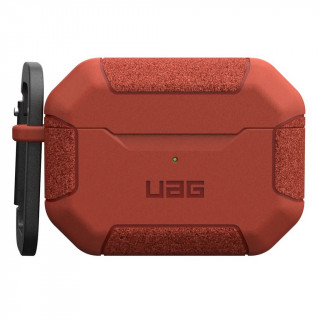 Чехол с карабином UAG Scout Series для AirPods Pro 2 (104123119191), красный