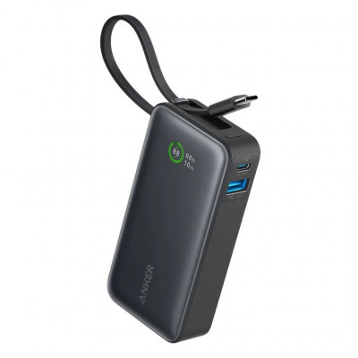 Внешний аккумулятор Anker 533 Nano Power Bank 10000 мАч 30 Вт (A1259H11-BK) черный