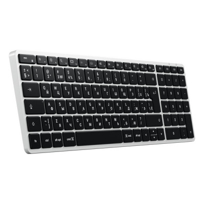 Беспроводная клавиатура Satechi Slim X2 Bluetooth Keyboard (ST-BTSX2S-RU) серебристый