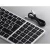 Беспроводная клавиатура Satechi Slim X2 Bluetooth Keyboard (ST-BTSX2S-RU) серебристый