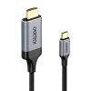 Кабель Choetech USB Type-C - HDMI Cable 1.8 м 4K 60Hz (CH0021-BK) Black / Черный