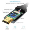 Кабель Choetech USB Type-C - HDMI Cable 1.8 м 4K 60Hz (CH0021-BK) Black / Черный