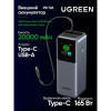 Внешний аккумулятор Ugreen PB726 20000 mAh 165W с выдвижным кабелем (55987B) серый космос