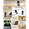 Внешний аккумулятор Ugreen PB726 20000 mAh 165W с выдвижным кабелем (55987B) серый космос