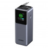 Внешний аккумулятор Ugreen PB726 20000 mAh 165W с выдвижным кабелем (55987B) серый космос