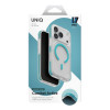 Чехол Uniq Combat Active MagSafe для iPhone 17 Pro Frost Clear/Turquoise (IP6.3P(2025)-COMAMFCLRTQ)
