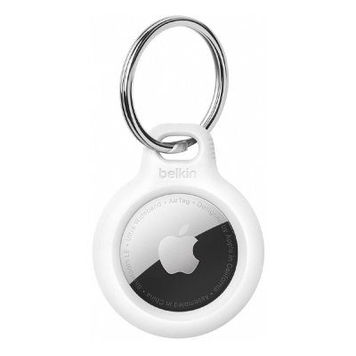 Чехол Belkin для Apple AirTags Secure Holder Key Ring White (F8W973btWHT)