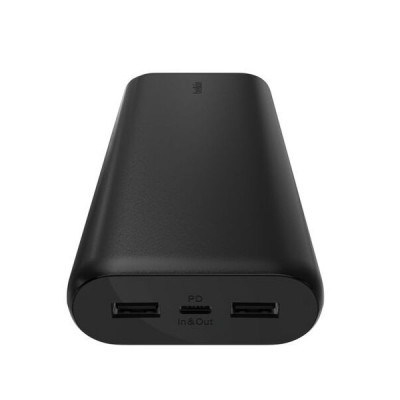 Внешний аккумулятор Belkin 3-Port Compact Power Bank 20000mAh (BPB014btBK) Black