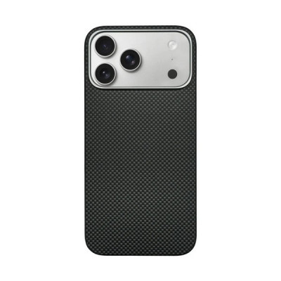 Чехол A-Case Desen Aramid Fiber для iPhone 17 Pro Max (Black)