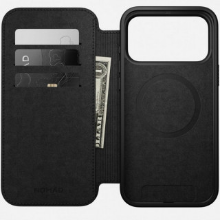 Чехол Nomad Modern Leather Folio для iPhone 17 Pro Max (NM014131858) Brown
