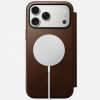 Чехол Nomad Modern Leather Folio для iPhone 17 Pro Max (NM014131858) Brown