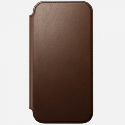 Чехол Nomad Modern Leather Folio для iPhone 17 Pro Max (NM014131858) Brown