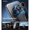 Автомобильное беспроводное зарядное устройство Choetech Qi2 MagLeap Wireless Car Charger 15W (T231-F)