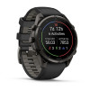 Garmin Fenix 9 Pro 47 мм inReach Carbon Gray DLC Titanium with Black/Pebble Gray Silicone Band (010-04336-10)