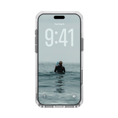 Чехол UAG Dot MagFit для iPhone 18 Pro Max/17 Pro Max 6.9" (11458611433B) Ice/Smoke