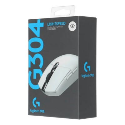 Беспроводная игровая мышь Logitech G304 Lightspeed (910-005295) White