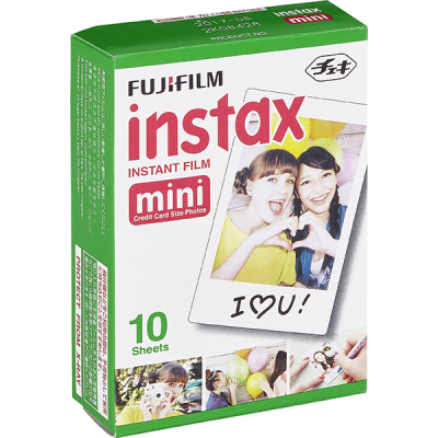 Фотопленка Fujifilm Colorfilm Instax Mini Glossy 10/PK белый