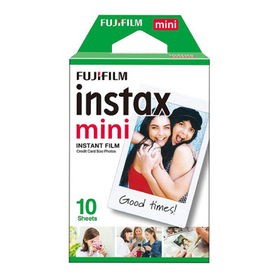 Фотопленка Fujifilm Colorfilm Instax Mini Glossy 10/PK белый
