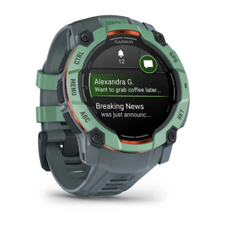 Умные часы Garmin Instinct 3 Amoled 50 mm Neo Tropic with Twilight Band (010-03020-01)