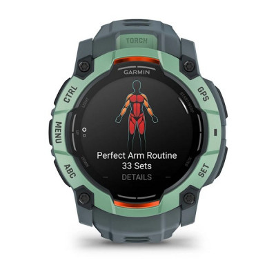 Умные часы Garmin Instinct 3 Amoled 50 mm Neo Tropic with Twilight Band (010-03020-01)