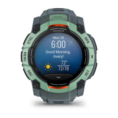 Умные часы Garmin Instinct 3 Amoled 50 mm Neo Tropic with Twilight Band (010-03020-01)