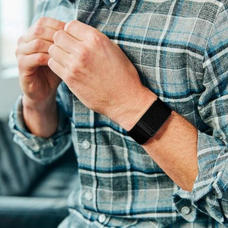 Плетеный ремешок для Whoop 4.0 SuperKnit Band​ (Onyx) 955-01-000-000008