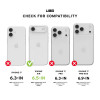 Чехол UAG Dot для iPhone 17 Air 6.5" (114539113131) тонированный (Ash)