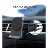 Автомобильное беспроводное зарядное устройство Choetech Air Vent Magnetic Phone Car Mount Holder 15W (T206-F-ACBK)