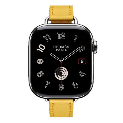 Apple Watch Series 11 Hermes 42 mm Attelage Single Tour Sun