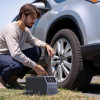 Портативный насос Ugreen ET723 Portable Tire Inflator Pro (35976) серый космос