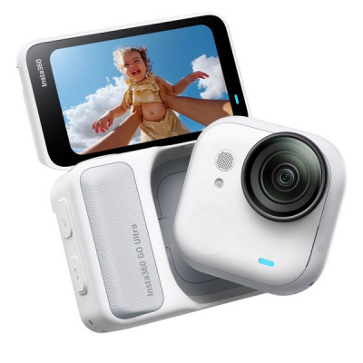 Экшн-камера Insta360 GO Ultra Standard Bundle (Arctic White)