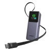 Внешний аккумулятор Ugreen PB726 20000mAh 165W с выдвижным кабелем (95670B) Space Gray