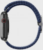 Ремешок Uniq Aspen Strap Braided для Apple Watch 38/40/41 мм (40MM-ASPOBLU) синий
