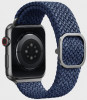 Ремешок Uniq Aspen Strap Braided для Apple Watch 38/40/41 мм (40MM-ASPOBLU) синий