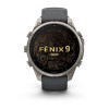 Garmin Fenix 9 Pro 47 мм inReach Titanium with Graphite/Black Silicone Band (010-04336-20)